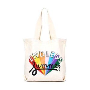 ban.do Endless Summer Canvas Tote Bag Beach Travel Carryall